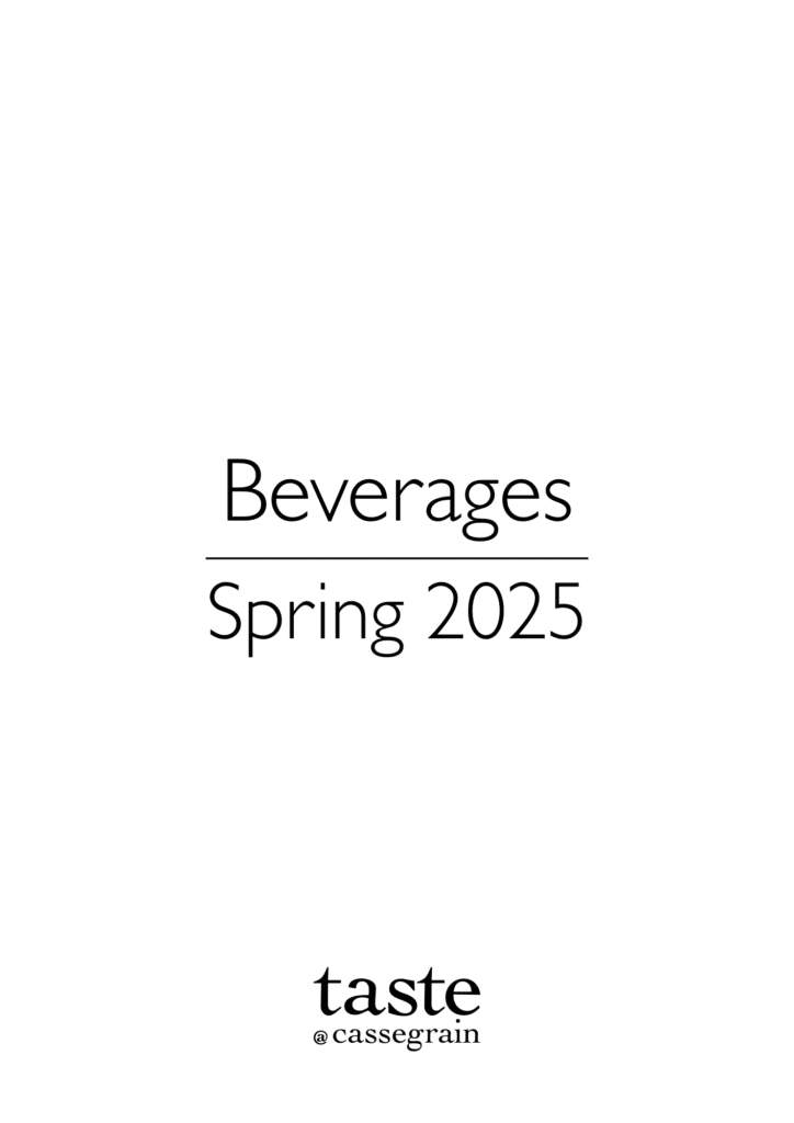Beverage Menu